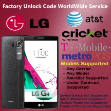 LG Factory Unlock Code WorldWide Service!